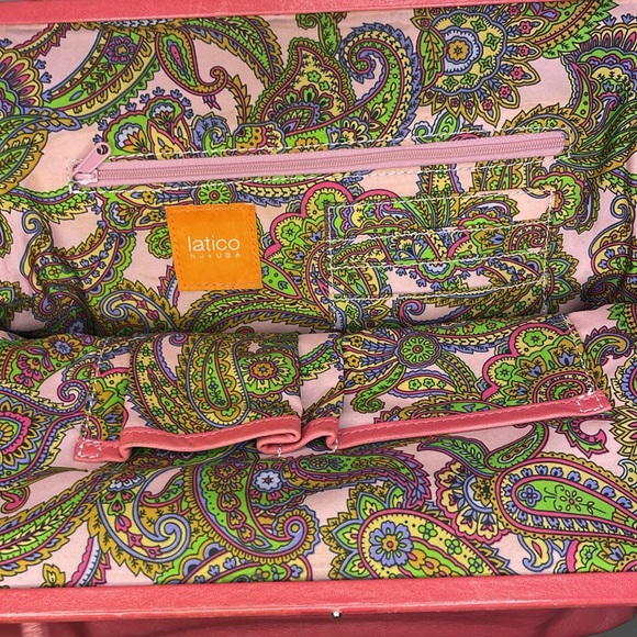 Latico NJ • USA shoulder, clutch, handbag Pink - Picture 4 of 6